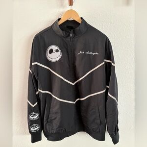 Disney The Nightmare Before Christmas Skellington Icons Windbreaker, Size L